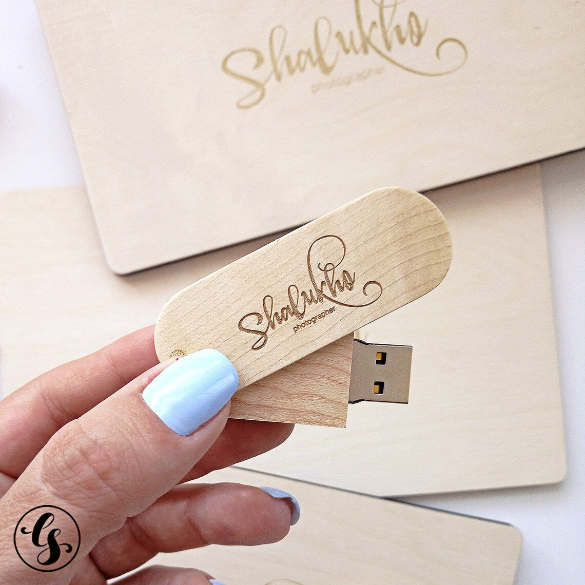 Wood USB Flash Drive - USB 3.0