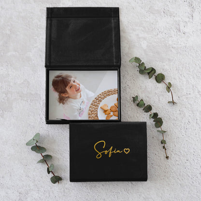Soft Velvet Photo Box