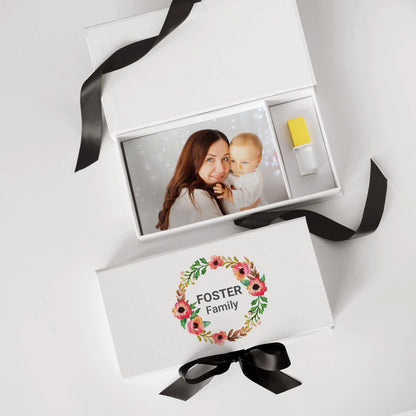 USB Photo Box with Full Color Print