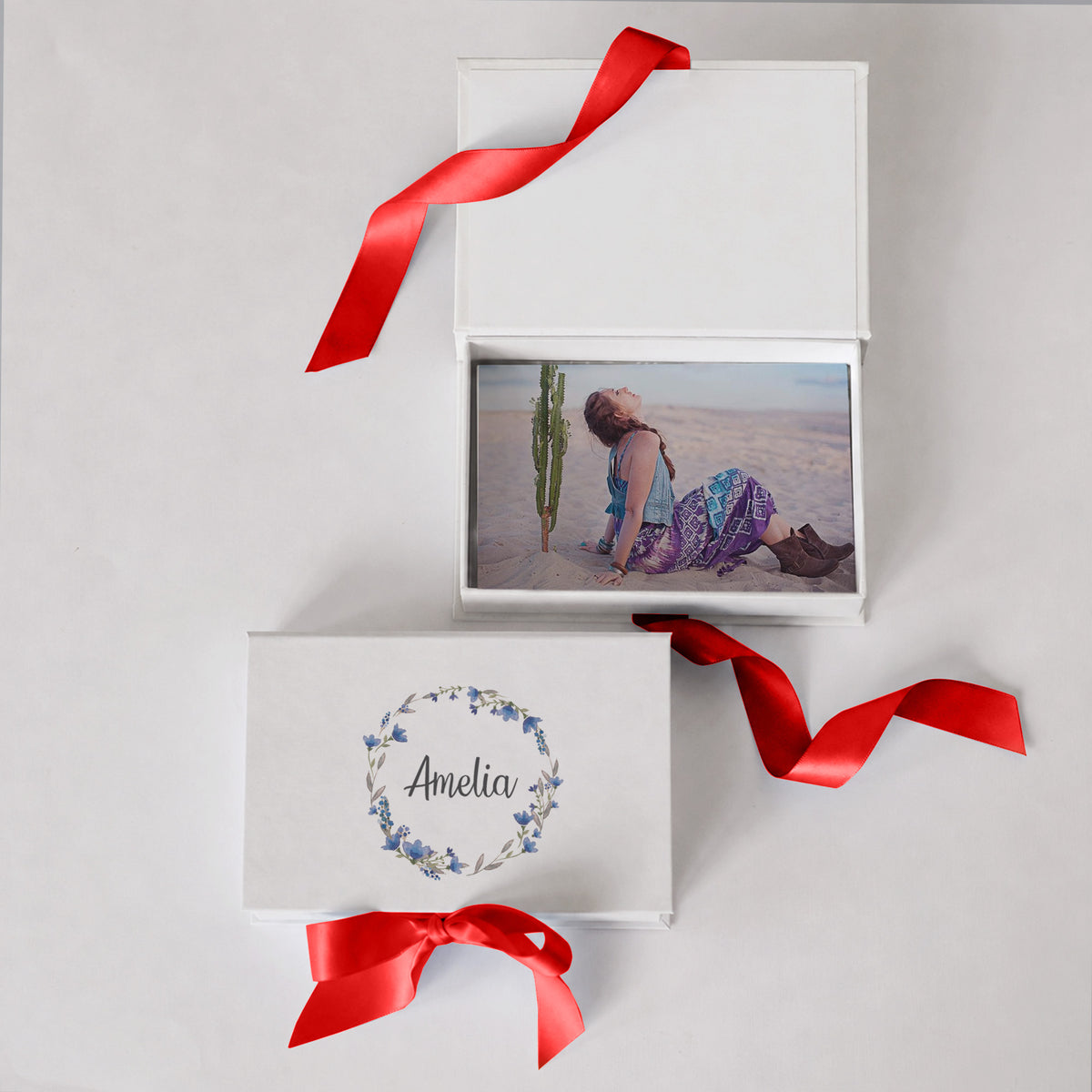 Photo Box with Full Color Print