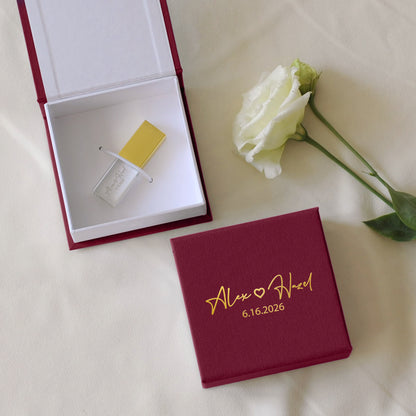 Linen USB Box