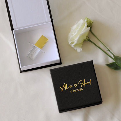 Linen USB Box