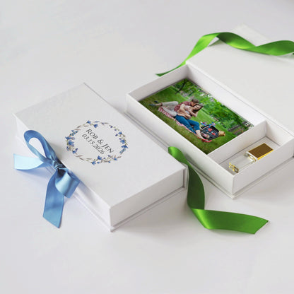 USB Photo Box with Full Color Print