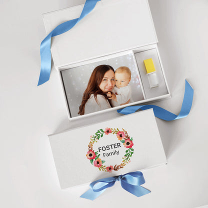USB Photo Box with Full Color Print