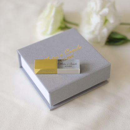 Linen USB Box