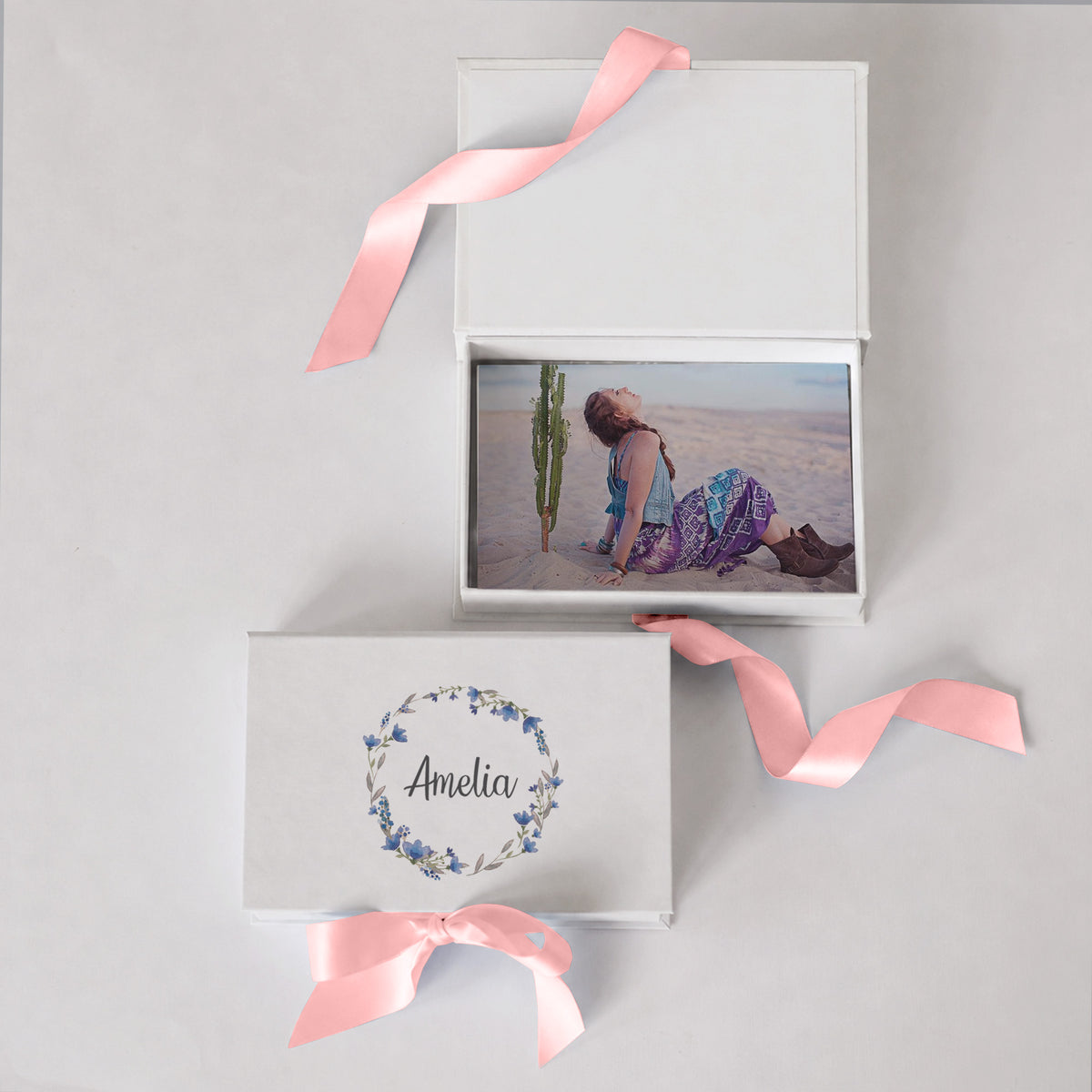 Photo Box with Full Color Print