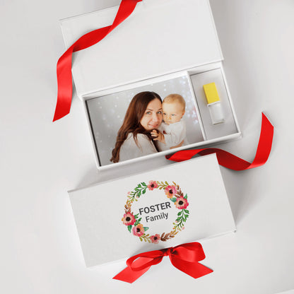 USB Photo Box with Full Color Print