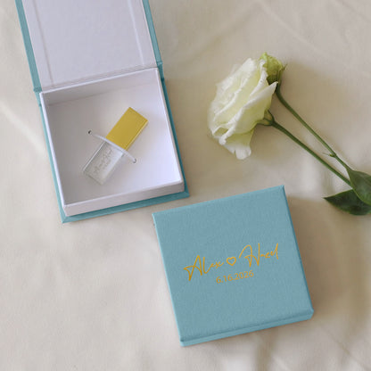 Linen USB Box