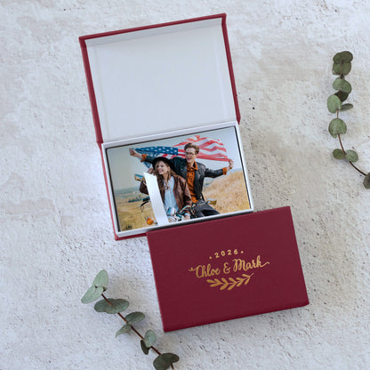 Linen Photo Box