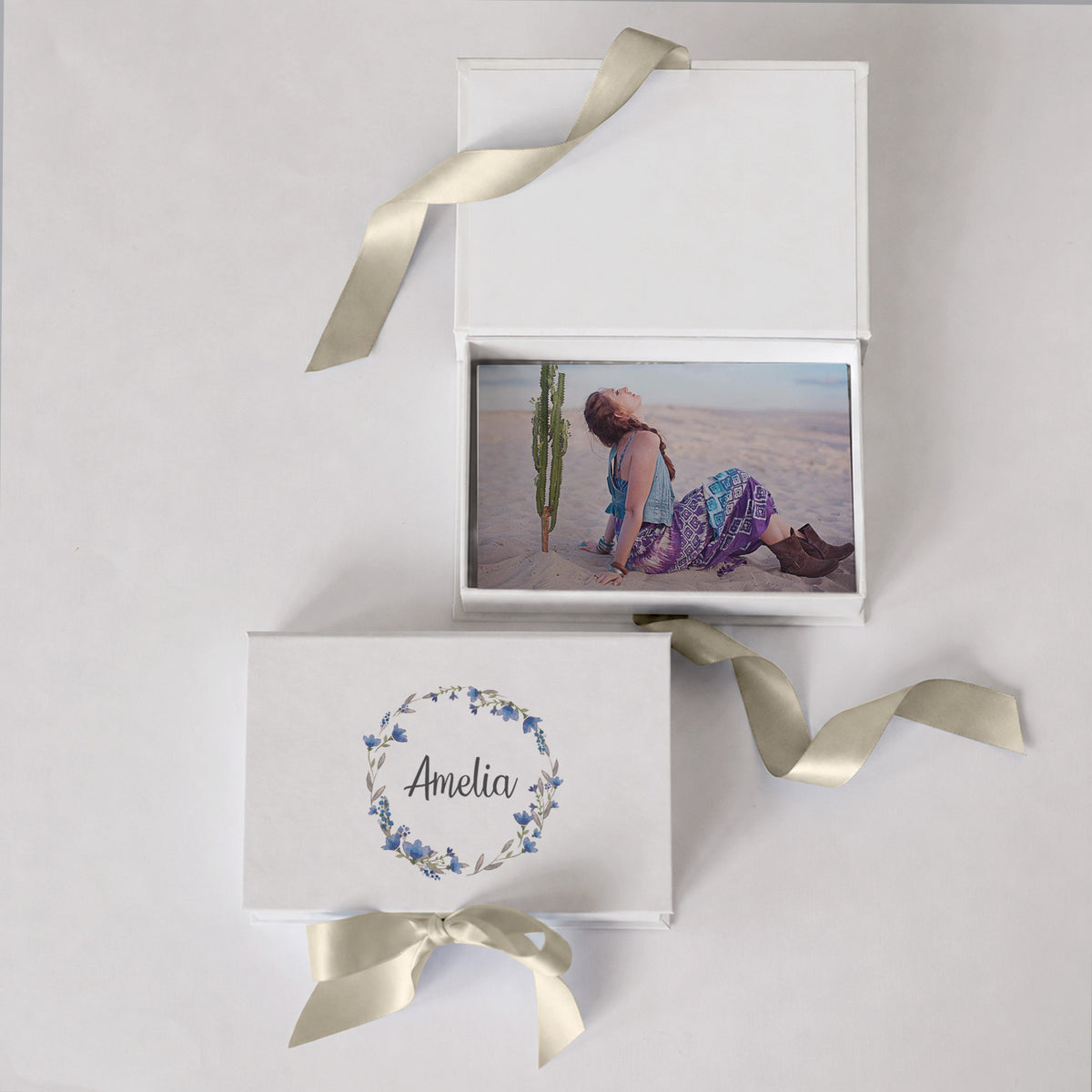 Photo Box with Full Color Print
