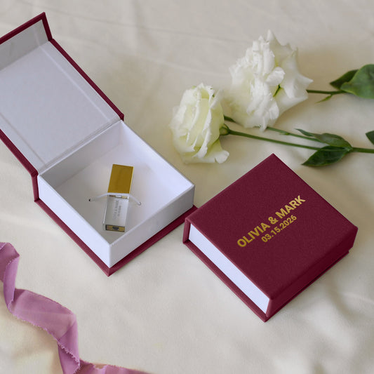 Linen USB Box