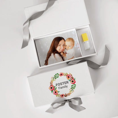 USB Photo Box with Full Color Print