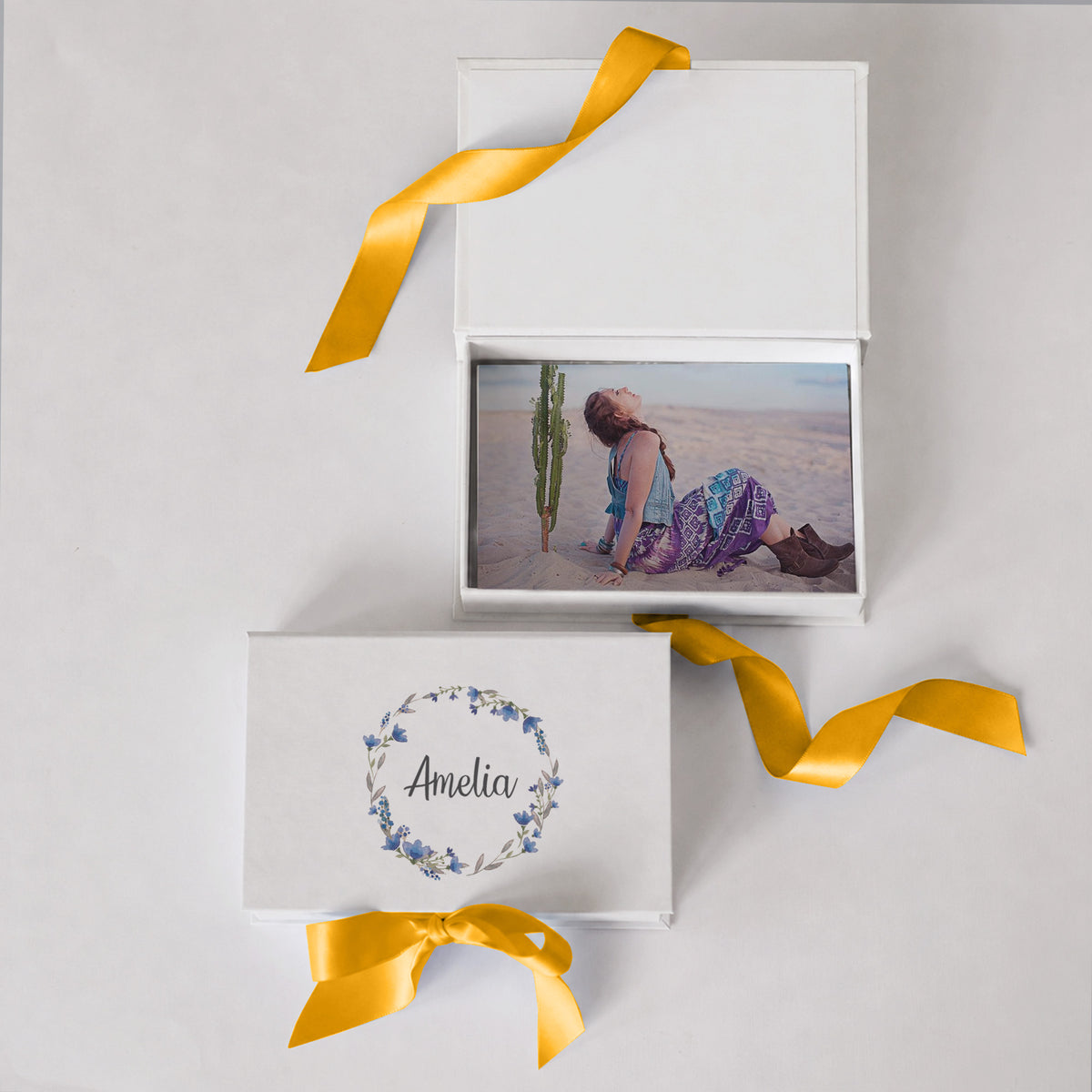 Photo Box with Full Color Print