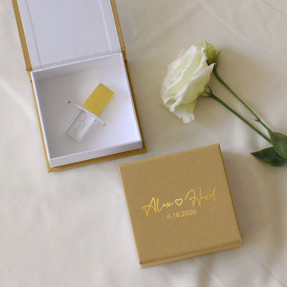 Linen USB Box