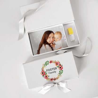 USB Photo Box with Full Color Print