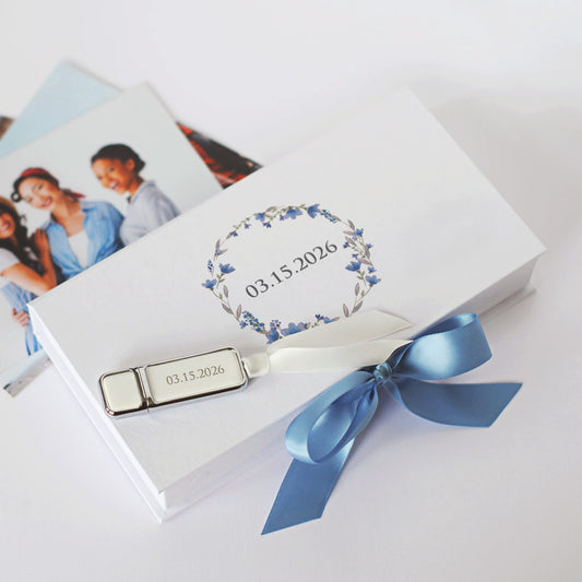 USB Photo Box with Full Color Print
