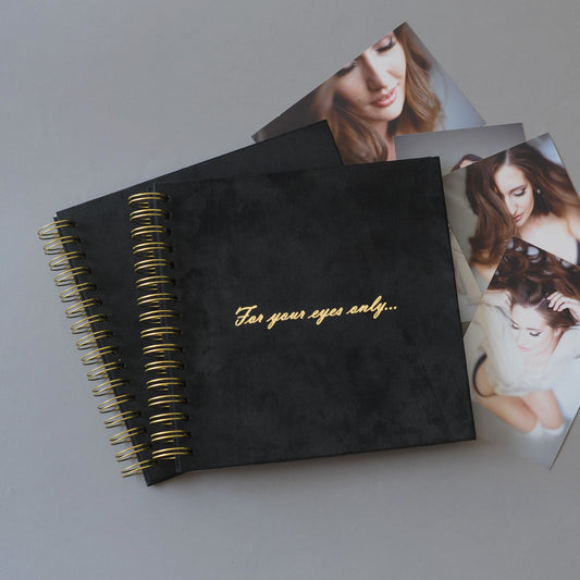 Boudoir Soft Velvet Photo Album