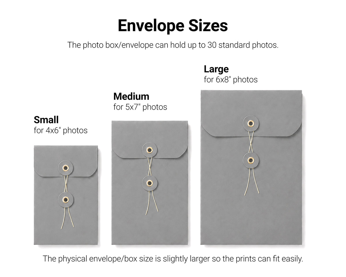 Paper Photo Box/Envelope