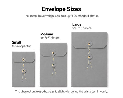 Paper Photo Box/Envelope