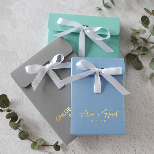 Photo Box/Envelope With Ribbon
