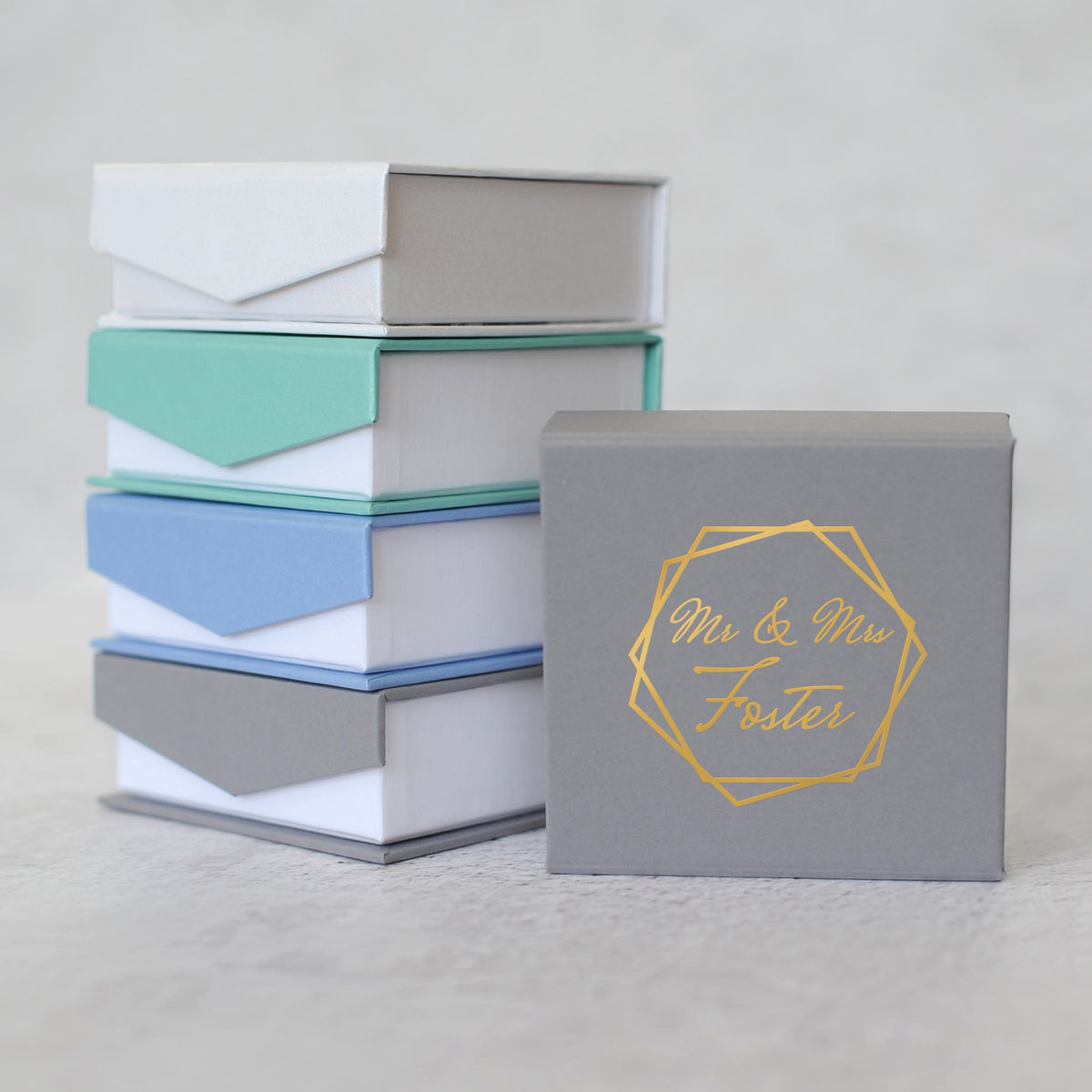 USB Box With a White Interior