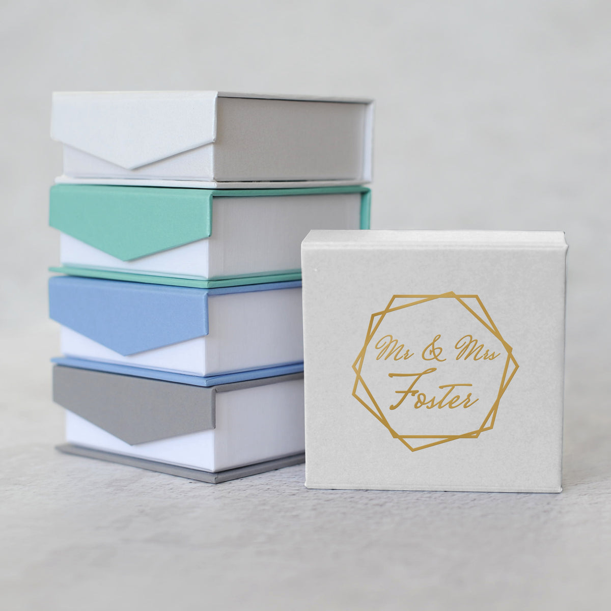 USB Box With a White Interior