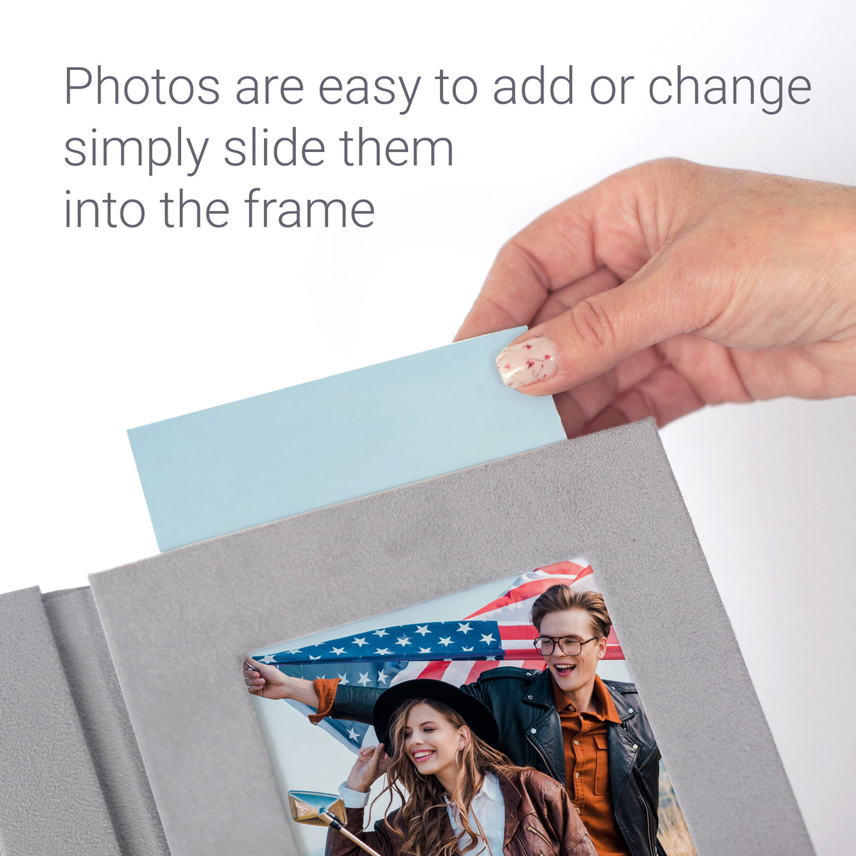 Soft Velvet Photo Frame