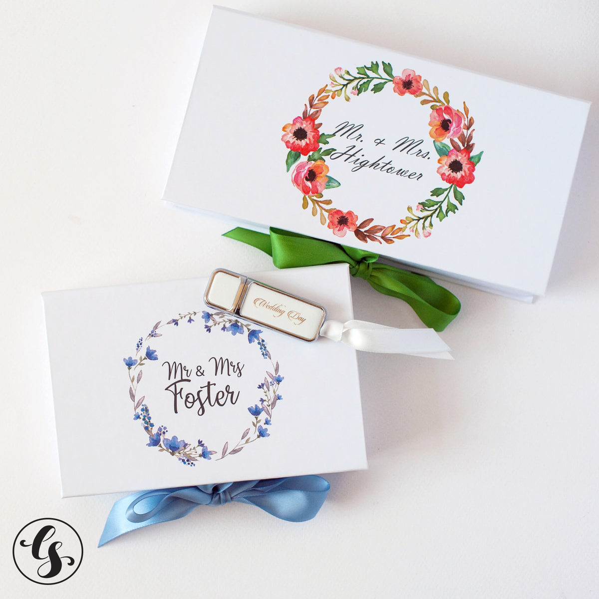 USB Photo Box with Full Color Print