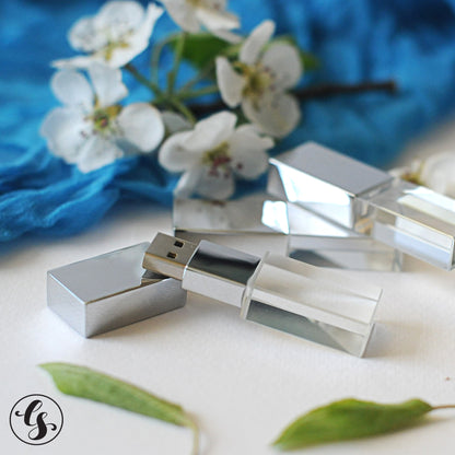 Glass USB Flash Drive - USB 3.0