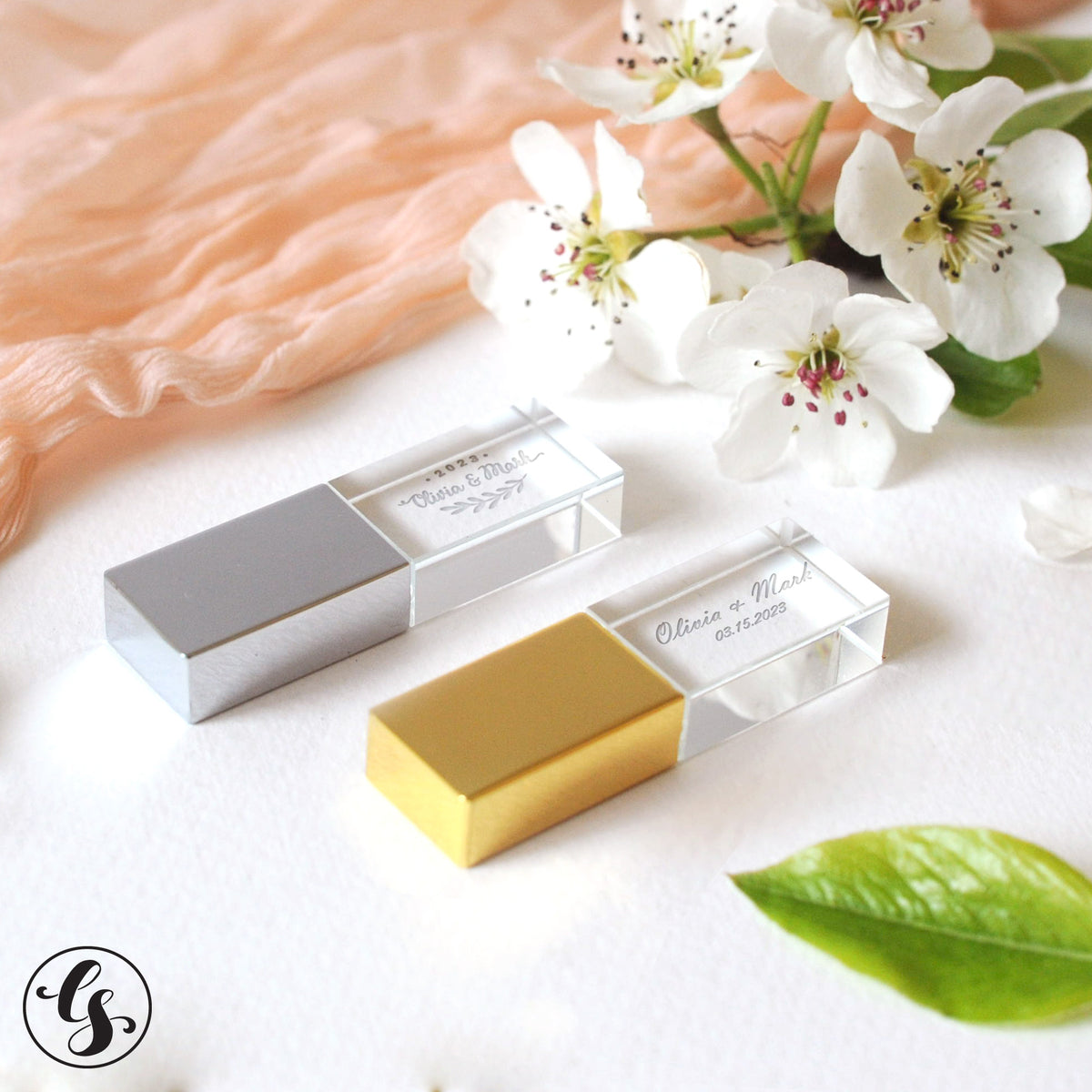 Glass USB Flash Drive - USB 3.0