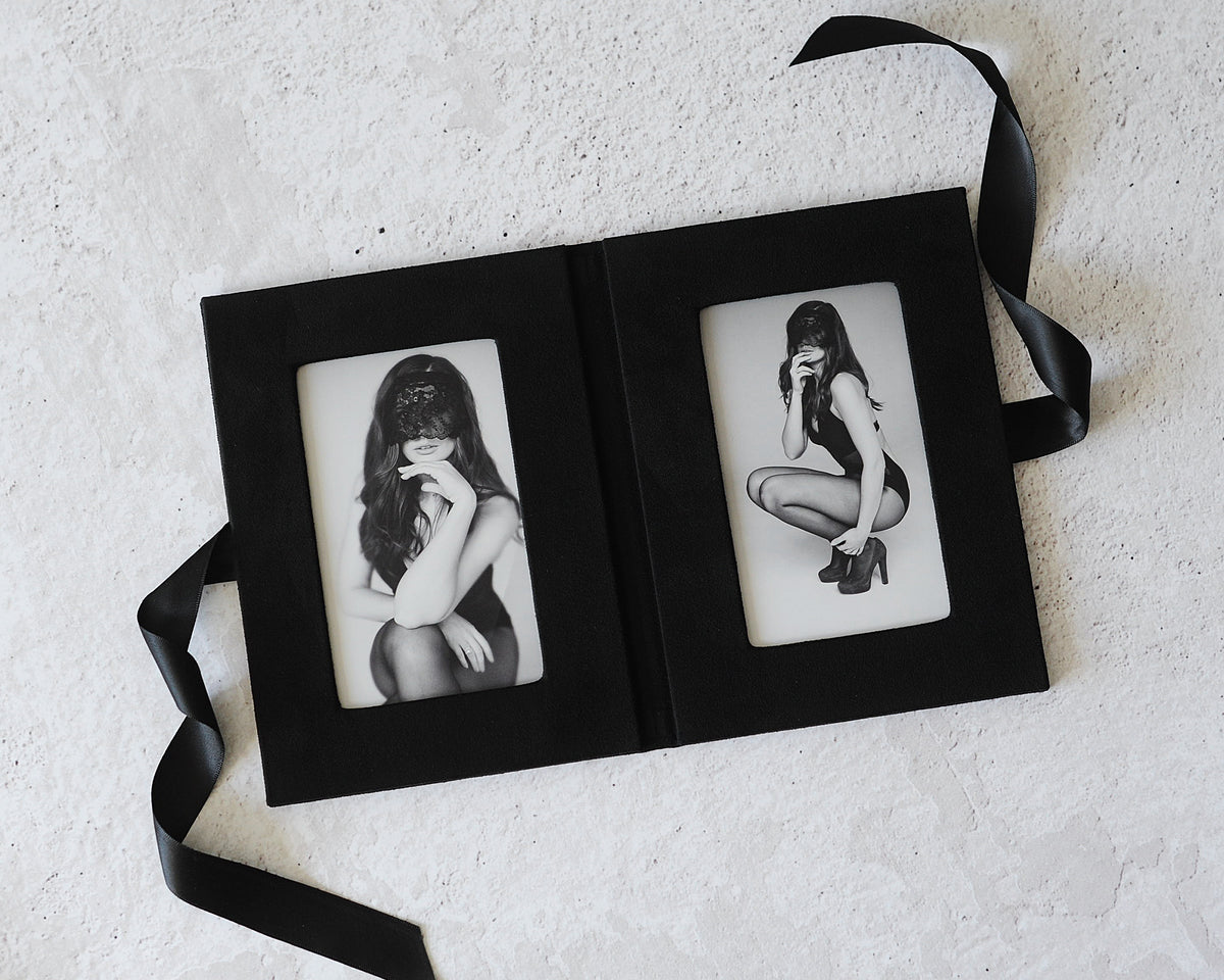 Boudoir Soft Velvet Photo Frame