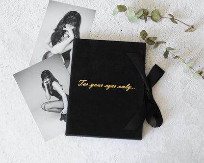 Boudoir Soft Velvet Photo Frame