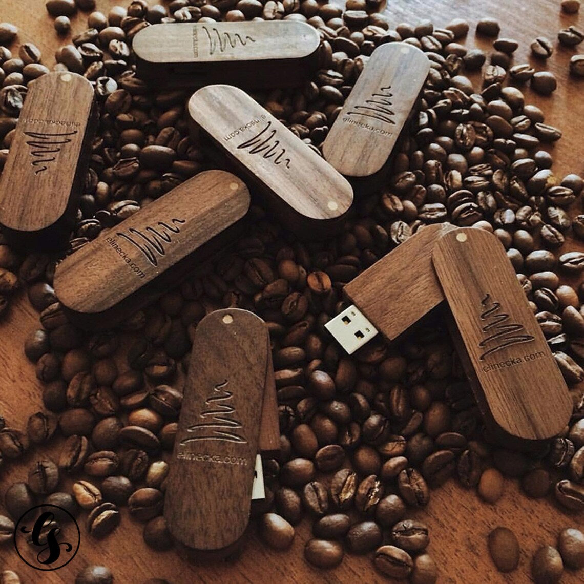 Wood USB Flash Drive - USB 3.0