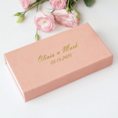 Faux Leather USB Photo Box