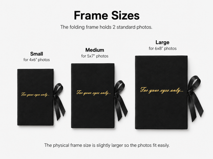 Boudoir Soft Velvet Photo Frame